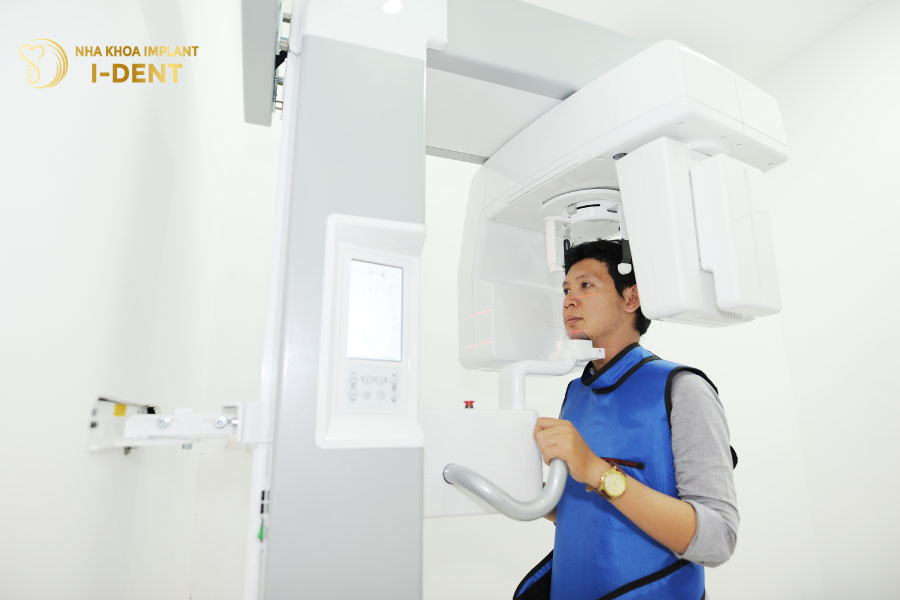 Máy chụp phim CT 3D hiện đại tại nha khoa I-DENT