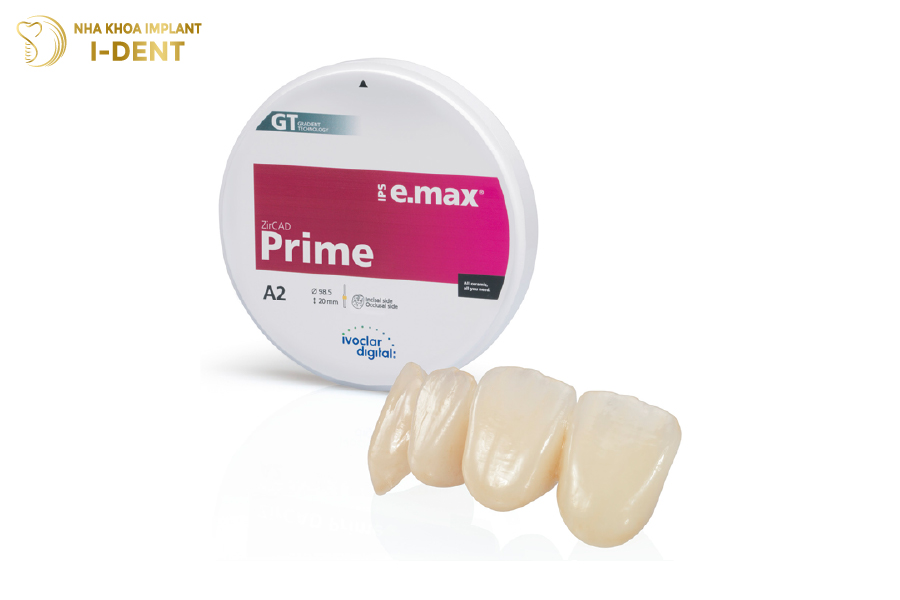 Răng toàn sứ Emax ZirCAD Prime
