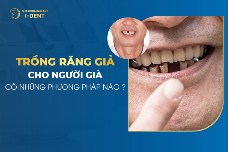 trồng răng cho người già