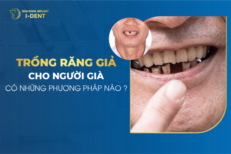 trồng răng cho người già