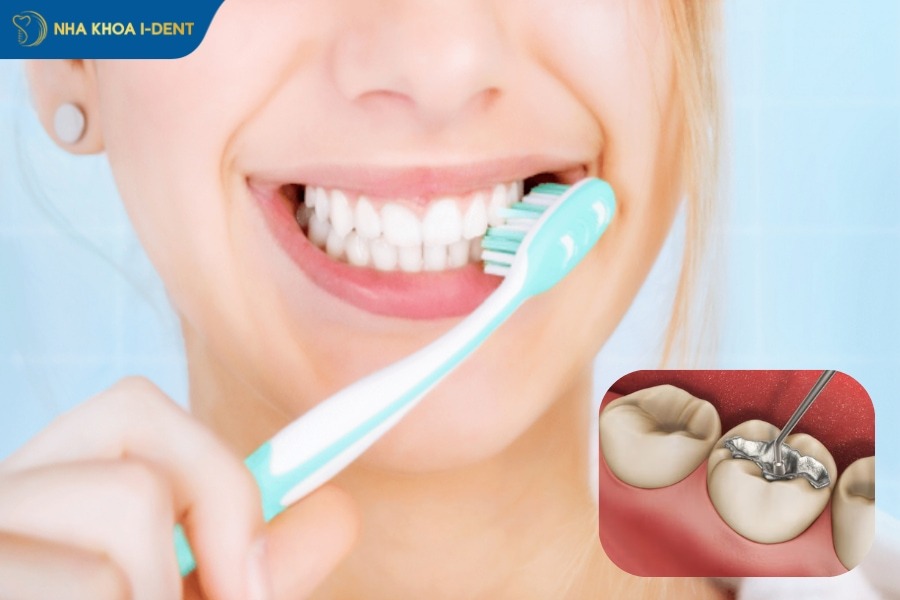 trám răng sâu có đau không