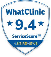 Nha khoa I-Dent đạt chứng nhận nha khoa 5 Sao trên WhatClinic.com - nền tảng đánh giá uy tín Quốc tế.