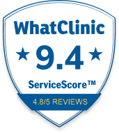 Nha khoa I-Dent đạt chứng nhận nha khoa 5 Sao trên WhatClinic.com - nền tảng đánh giá uy tín Quốc tế.
