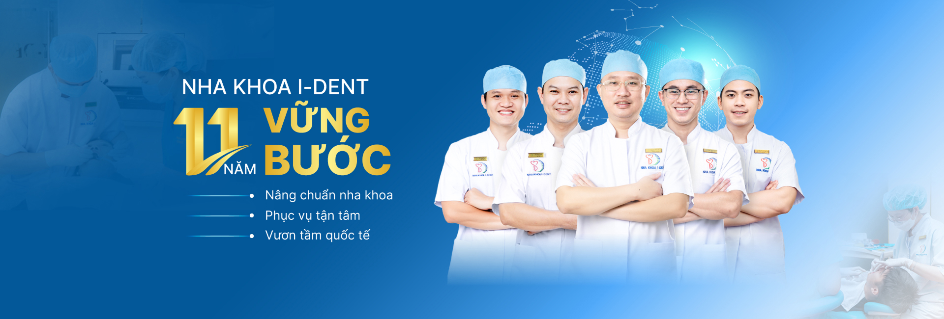Nha khoa I-Dent - Hệ thống nha khoa tiêu chuẩn Quốc tế
