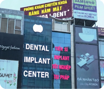 Nha khoa I-Dent cơ sở quận Bình Thạnh.