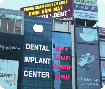 Nha khoa I-Dent cơ sở quận Bình Thạnh.