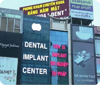 Nha khoa I-Dent cơ sở quận Bình Thạnh.