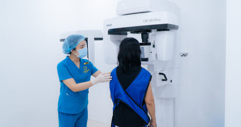 Phòng chẩn đoán hình ảnh hiện đại tại nha khoa I-Dent.