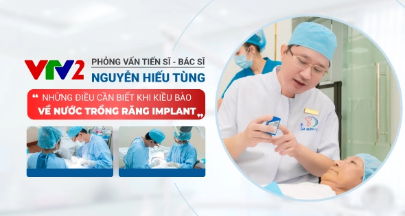Chia sẻ của Tiến sĩ - Bác sĩ Nguyễn Hiếu Tùng trên kênh truyền hình Quốc gia VTV2.