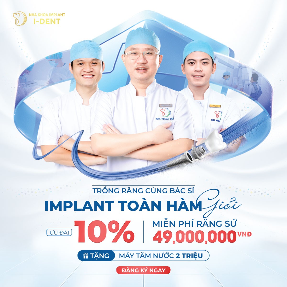 Bảng Giá Implant Toàn Hàm Trọn Gói