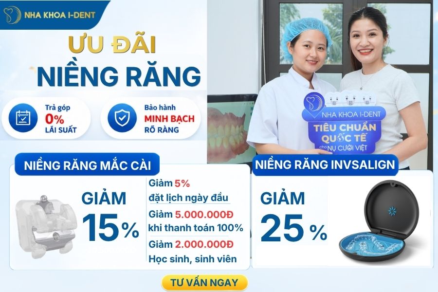 mắc cài trong suốt