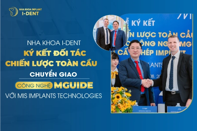 NHA KHOA I-DENT KÝ KẾT ĐỐI TÁC CHIẾN LƯỢC TOÀN CẦU VÀ CHUYỂN GIAO CÔNG NGHỆ MGUIDE VỚI MIS IMPLANT TECHNOLOGIES-13