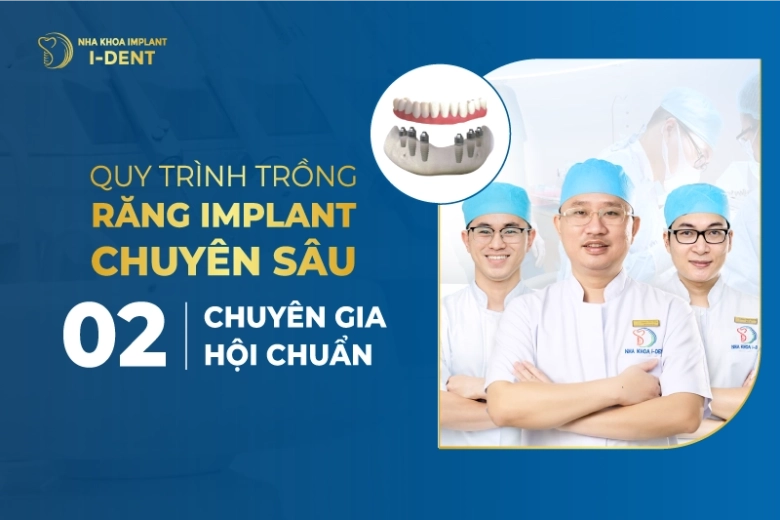 Quy Trình Trồng Răng Implant 2 Bác Sĩ Hội Chuẩn