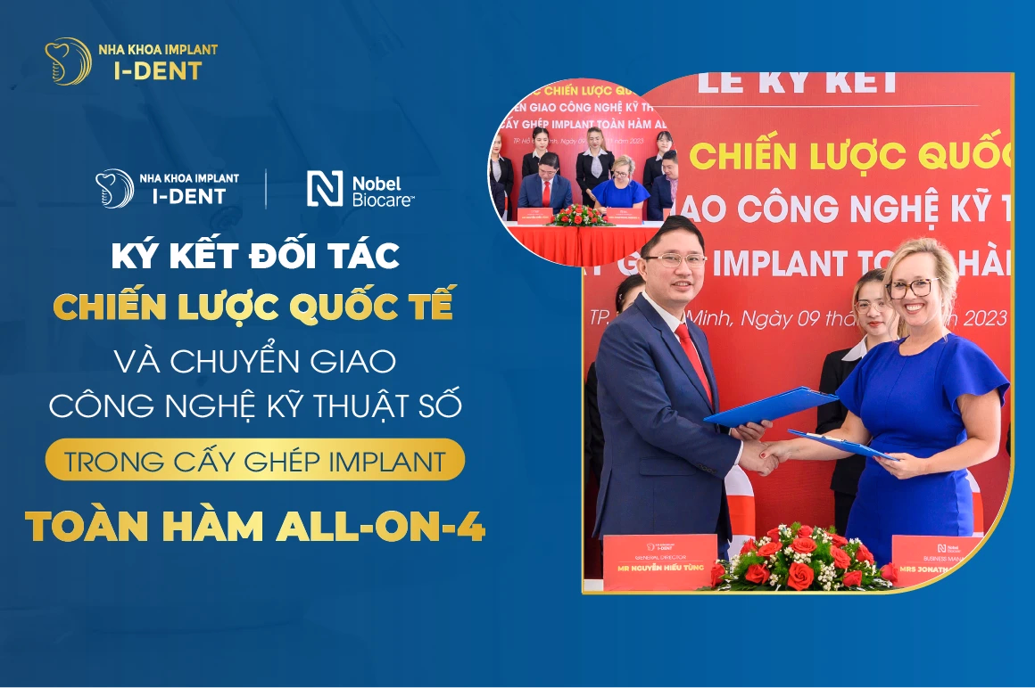Lễ ký kết hợp tác và chuyển giao công nghệ Implant All-On-4 với Nobel Biocare