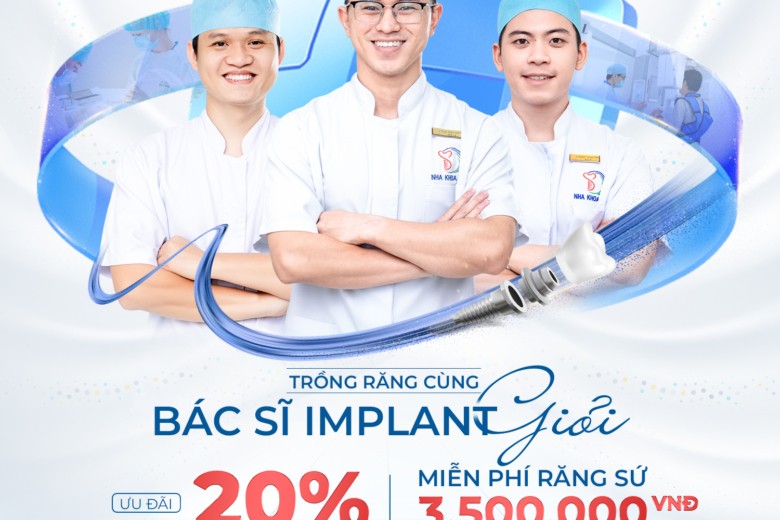 Chí Phí Làm Răng Cùng Bác Sĩ Implant Giỏi