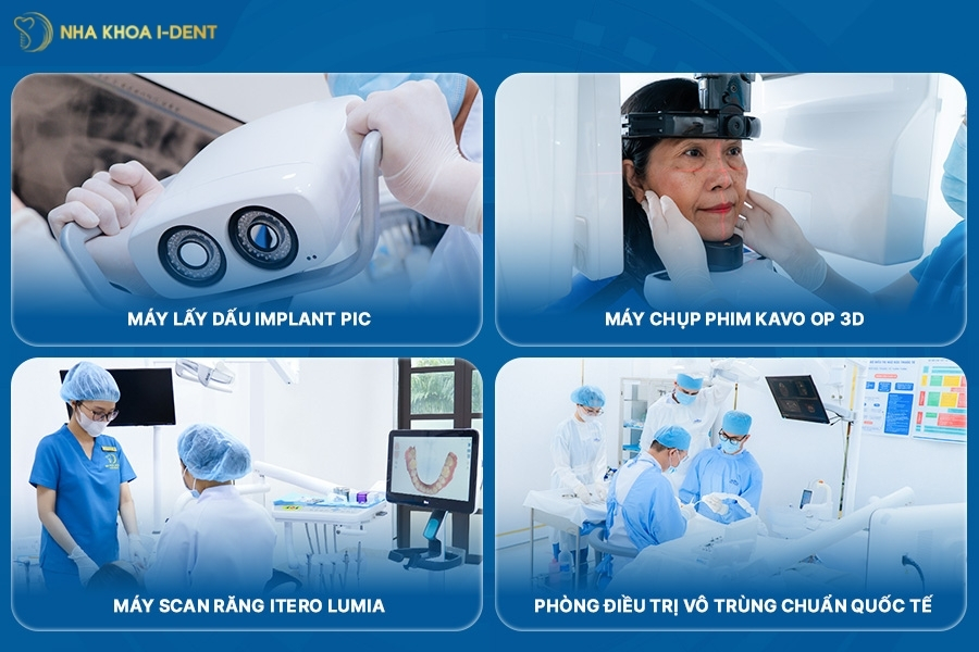 cơ sở vật chất nha khoa i-dent gò vấp