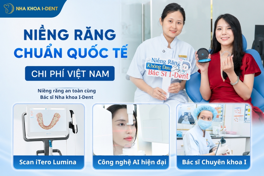 Nha khoa I-Dent ứng dụng công nghệ AI hiện tại trong chỉnh nha