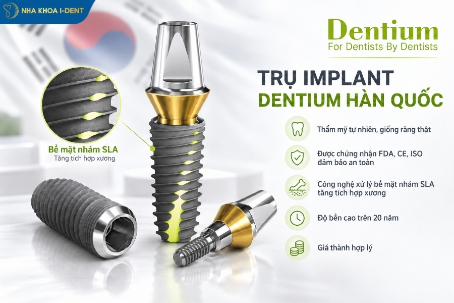 trụ implant biotem - Nha khoa I-Dent