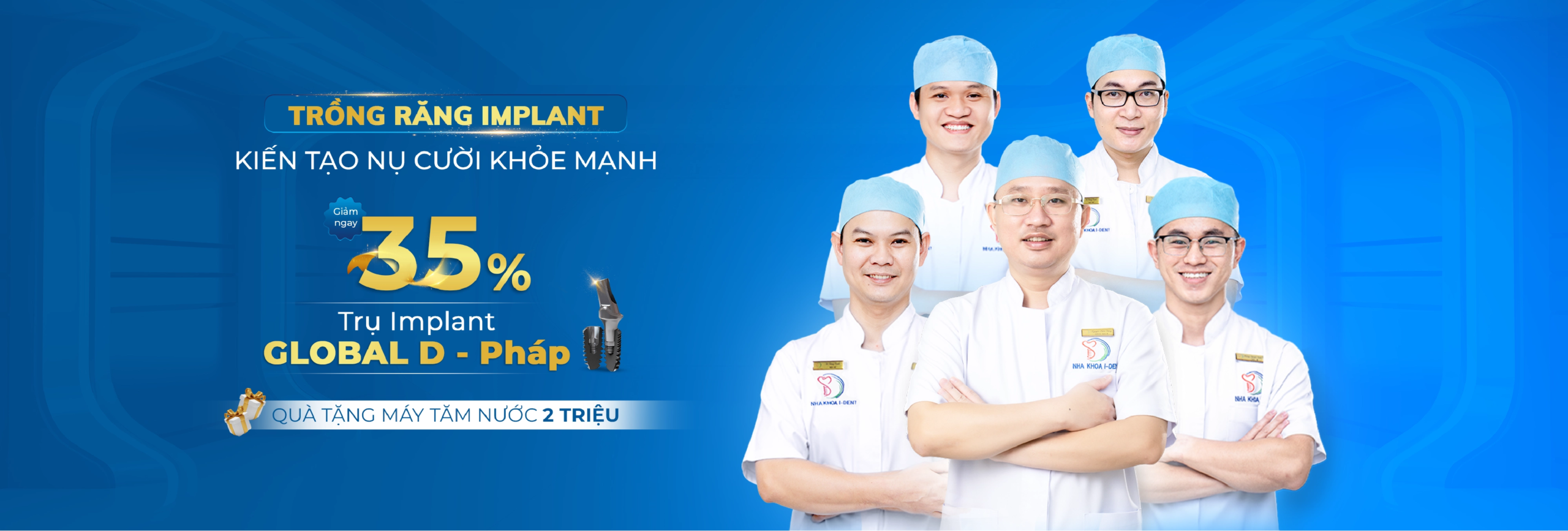 Trồng răng Implant đón tết