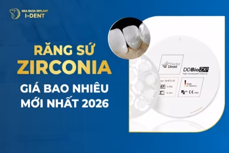 Răng Sứ Zirconia Giá Bao Nhiêu