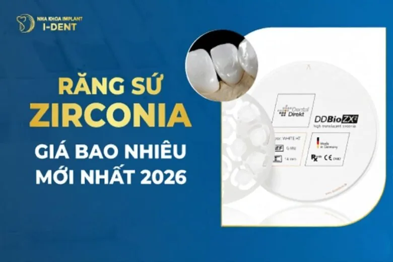 Răng Sứ Zirconia Giá Bao Nhiêu