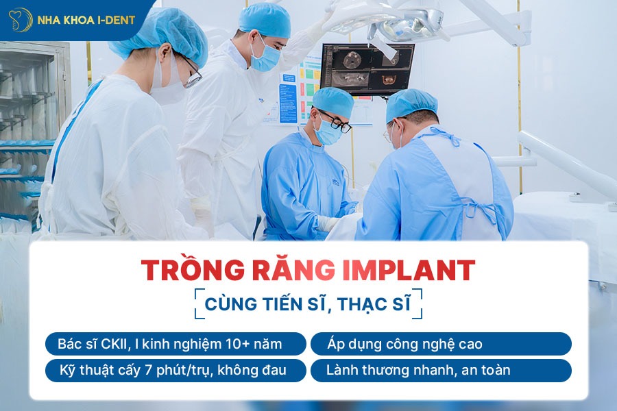 quy trình trồng răng implant mất bao lâu