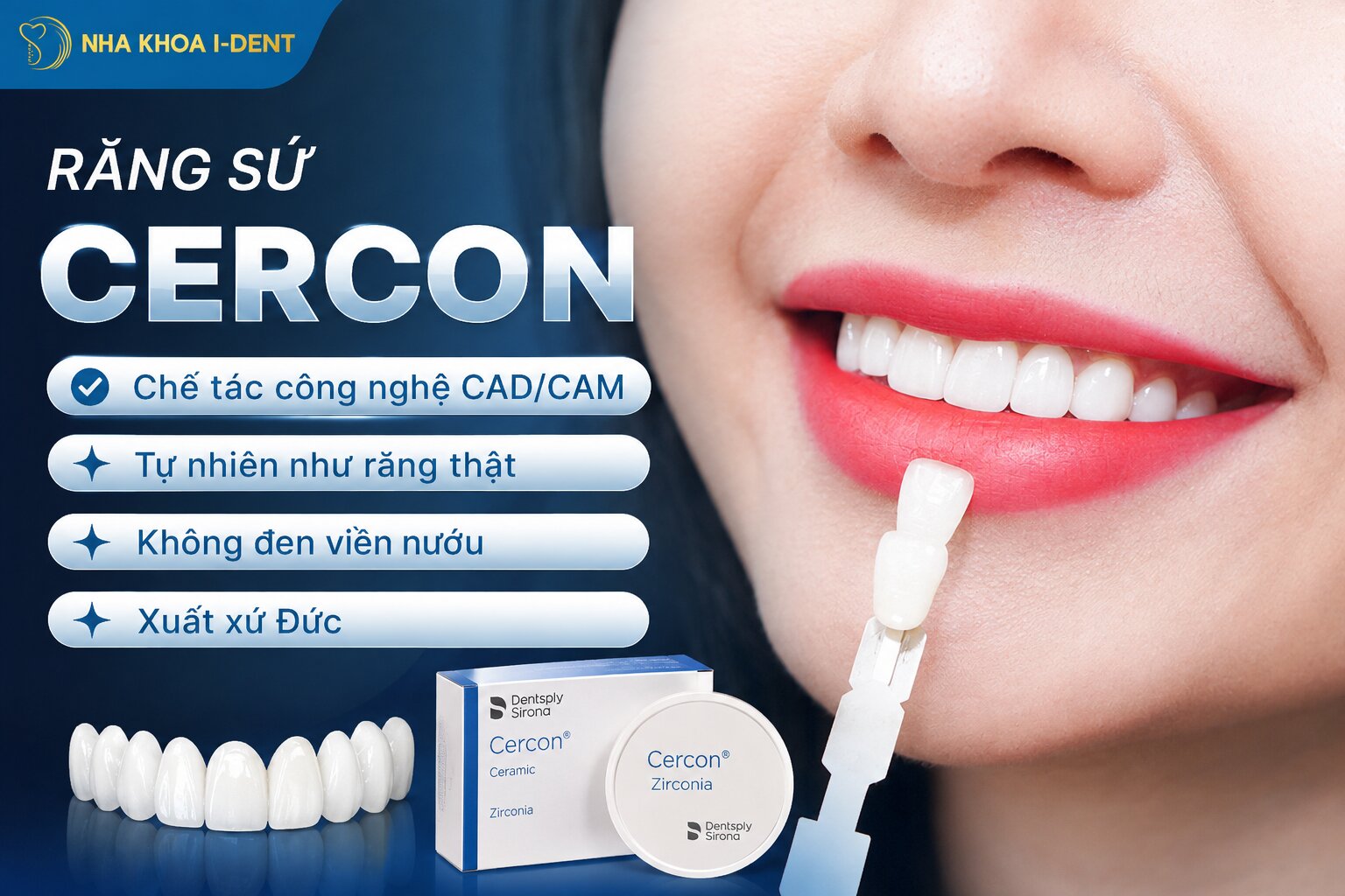 răng sứ cercon