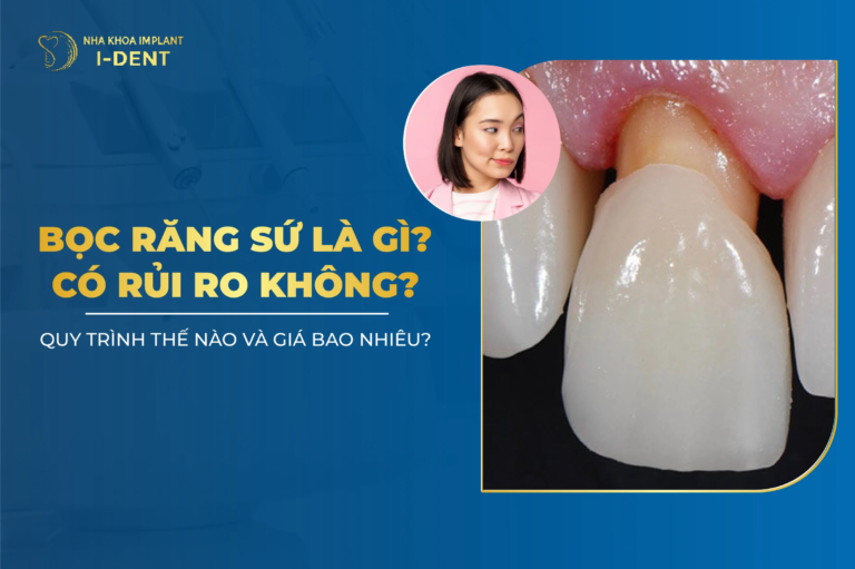 Bọc Răng Sứ Là Gì? Rủi Ro Không? Quy Trình Thực Hiện?