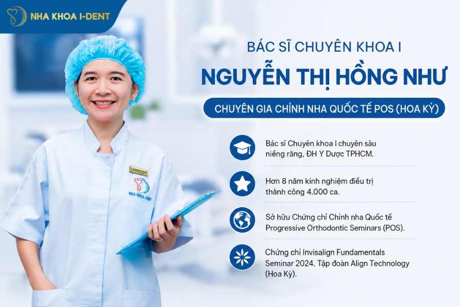 Bác sĩ CKI Nguyễn Thị Hồng Như - Nha khoa I-Dent
