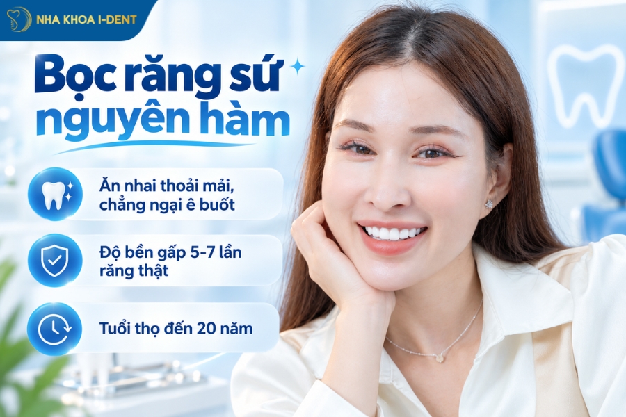 làm răng sứ nguyên hàm giá bao nhiêu