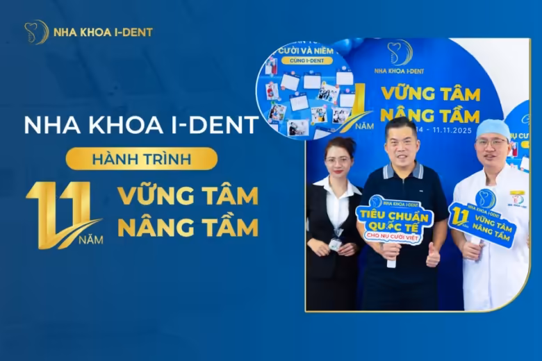 sinh nhật nha khoa I-Dent