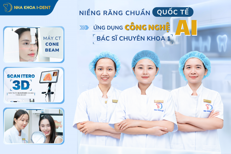Nha khoa I-Dent sở hữu đội ngũ bác sĩ CKI chuyên sâu niềng răng Invisalign với hệ thông trang bị hiện đại