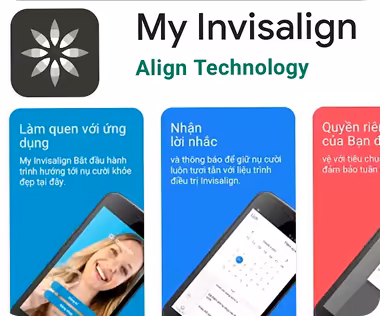 Nha khoa I-Dent ứng dụng phần mềm My Invisalign để theo dõi quá trình chỉnh nha của bệnh nhân từ xa.