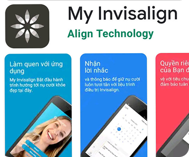Nha khoa I-Dent ứng dụng phần mềm My Invisalign để theo dõi quá trình chỉnh nha của bệnh nhân từ xa.