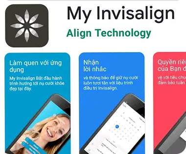 Nha khoa I-Dent ứng dụng phần mềm My Invisalign để theo dõi quá trình chỉnh nha của bệnh nhân từ xa.