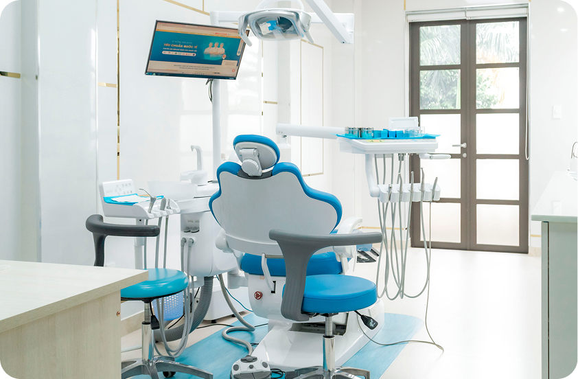 Phòng điều trị tổng quát của nha khoa I-Dent.
