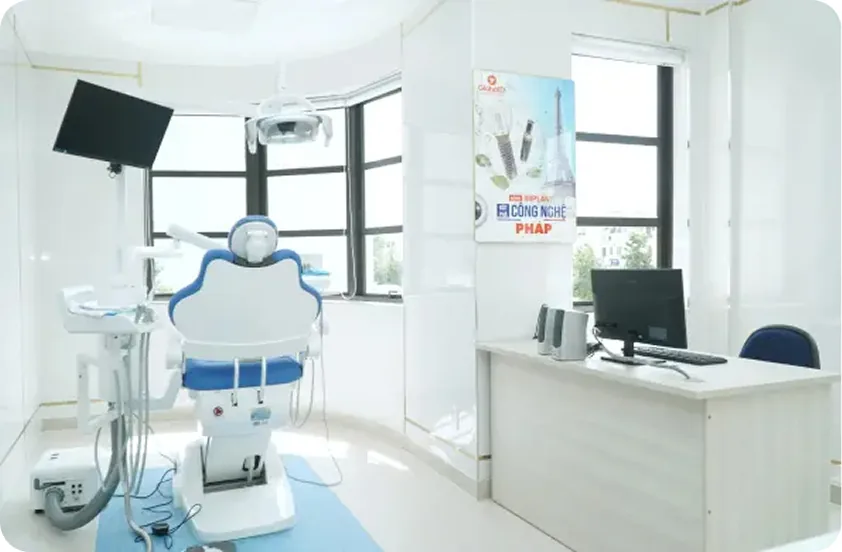 Phòng điều trị tổng quát của nha khoa I-Dent.