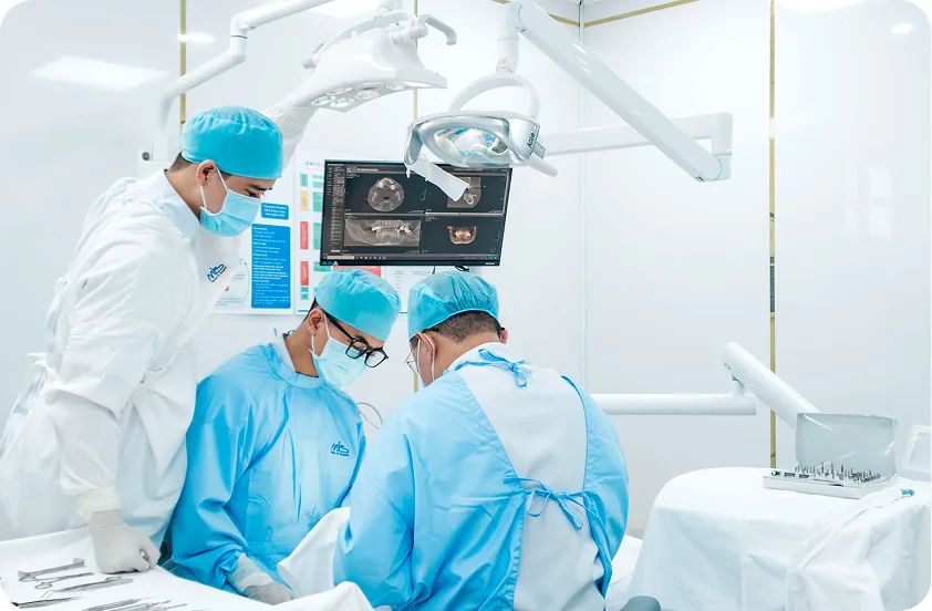 Phòng phẫu thuật cấy ghép implant đạt chuẩn Bộ Y tế tại nha khoa I-Dent.
