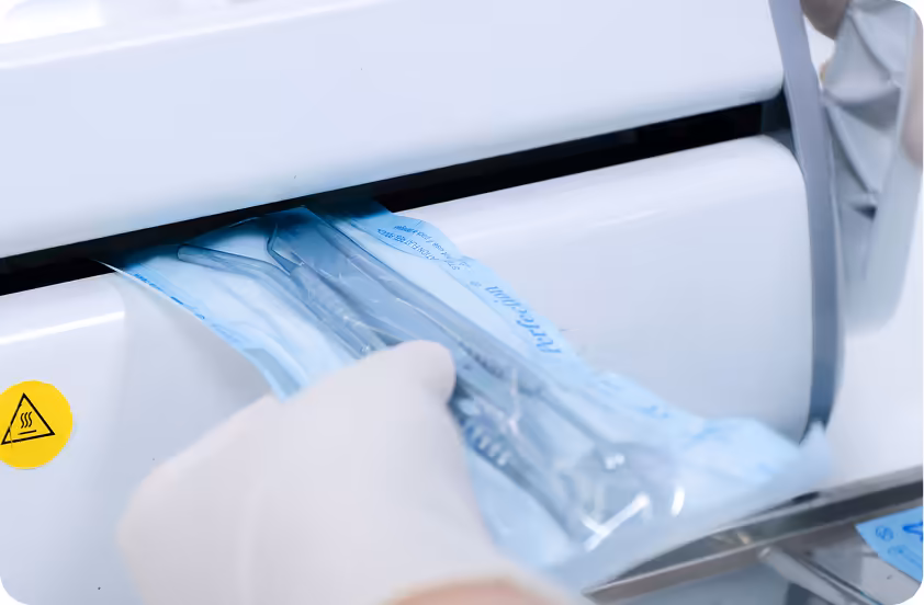Phòng vô trùng dụng cụ nha khoa tại nha khoa I-Dent.