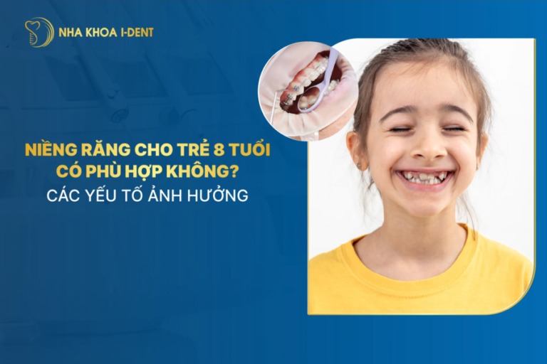 niềng răng cho trẻ 8 tuổi