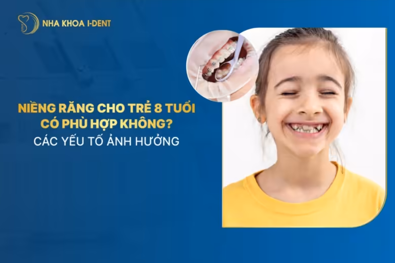 niềng răng cho trẻ 8 tuổi