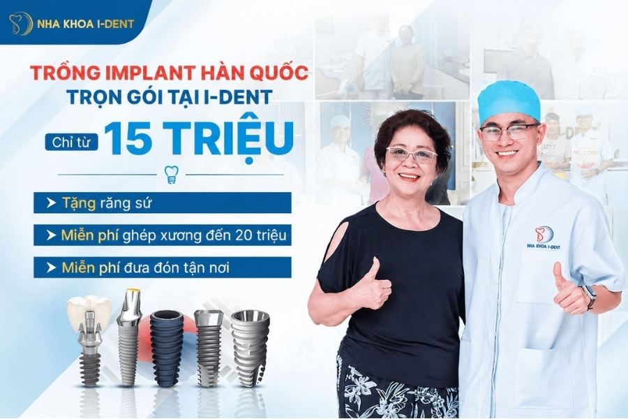 trồng implant hàn quốc