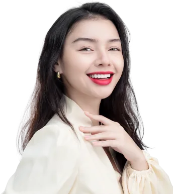 Khách hàng dán sứ veneer tại nha khoa I-Dent.