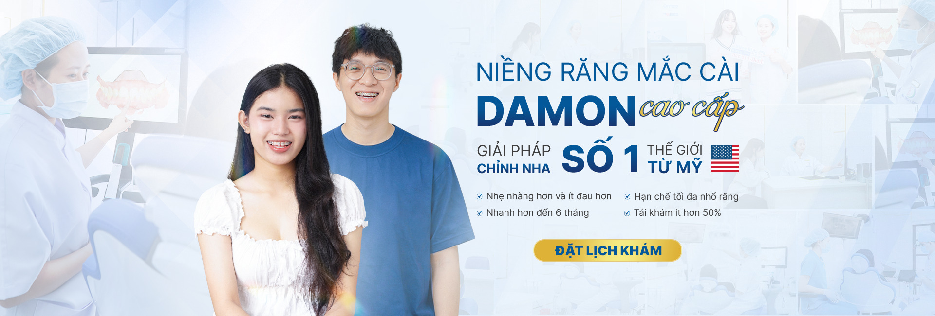 Dịch vụ niềng răng mắc cài tại nha khoa I-Dent.