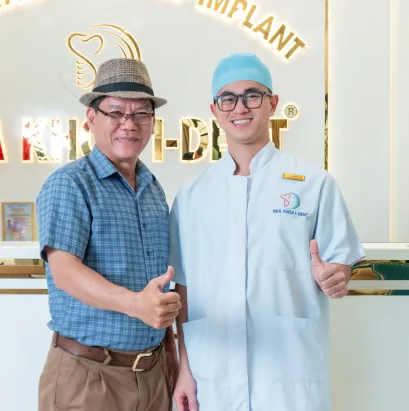 Nha khoa I-Dent là điểm đến tin cậy của nhiều cô chú Việt Kiều.