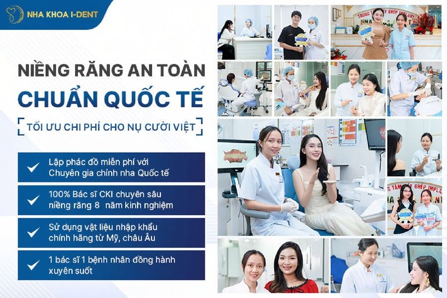 Niềng răng invisalign công nghệ cao tại Nha khoa I-Dent