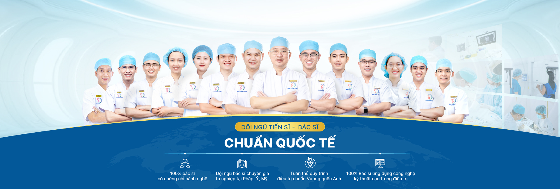 Đội ngũ bác sĩ tại Nha khoa I-Dent