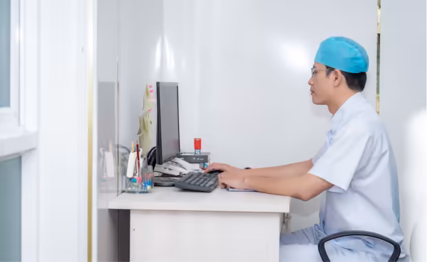 Bác Sĩ Nguyễn Hoàng Xuyên Luôn Tiến Hành Thăm Khám Tổng Quát Tình Trạng Răng Miệng