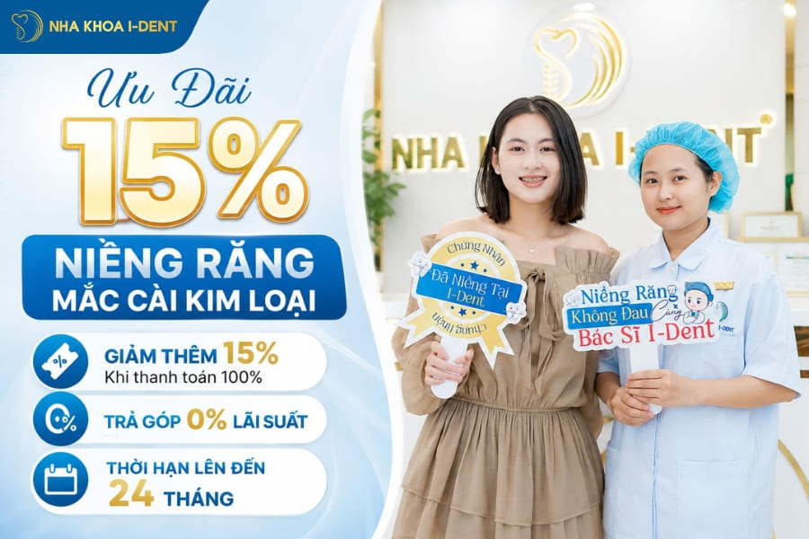 chi phí niềng răng mắc cài kim loại