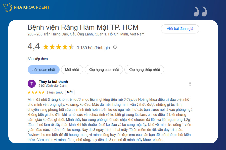 địa chỉ nhổ răng khôn uy tín